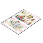 Carnet Cinq photos Collage Miss Onderful Baby Elephant (Côté gauche)