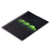 Carnet Cinq pommes vertes (Côté gauche)
