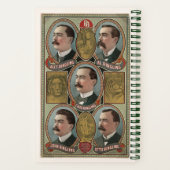 Carnet Cinq portraits de buste de Brother à anneaux (Verso)