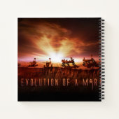 Carnet Cinq rovers Mars réussis (Dos)