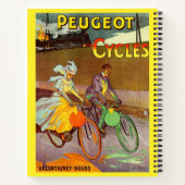 Carnet circa 1900 Peugeot bicyclettes et (Dos)