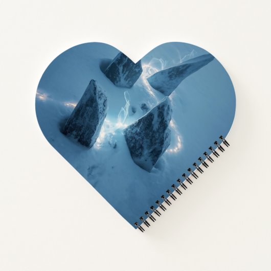 Carnet Circle of Light in the Snow (Dos)