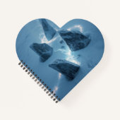 Carnet Circle of Light in the Snow (Devant)