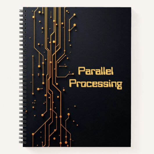 Carnet Circuit Board Intellect | Logique et connexion STE (Devant)