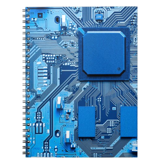 Carnet circuit électronique fermer. circuit, carte, s (Devant)