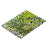 Carnet Circuit imprimé circuit imprimé circuit vert circu (Côté gauche)