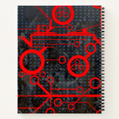 Carnet Circuit rouge (Dos)