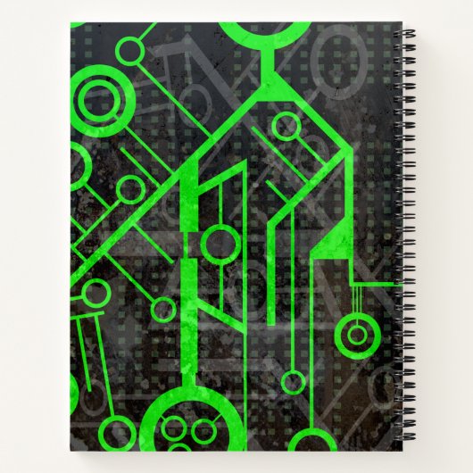 Carnet Circuit vert (Dos)