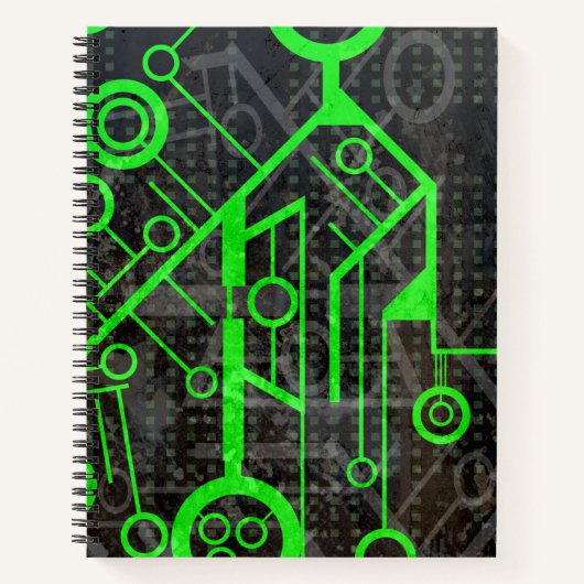 Carnet Circuit vert (Devant)
