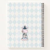 Carnet Circus School Pink Harlequin Girls Notebook (Dos)