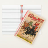 Carnet Cirque Avec Des Hommes À Cheval. (À l'intérieur)