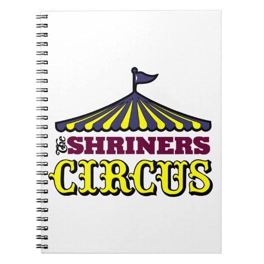 Carnet Cirque de Shriners (Devant)