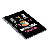 Carnet Ciseaux de papier rocheux Rien de mieux à lire (Côté Droit)