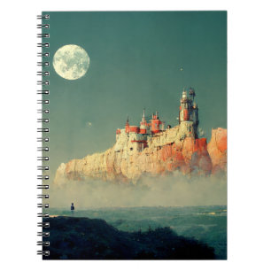 Carnet Citadelle côtière Imaginaire Sci-Fi