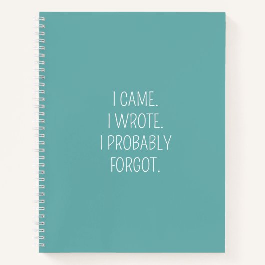 Carnet Citation amusante pour les personnes oubliées à fa (Devant)