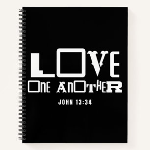 Carnet Citation biblique inspirante : Aimez-vous les uns 