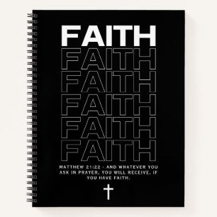 Carnet Citation Biblique sur la Foi Matthieu 21:22