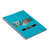 Carnet Citation bleue de mon ère d'enseignant  (Côté Droit)