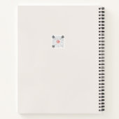 Carnet Citation Boho Rainbow personnalisable - Enseignant (Dos)