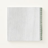 Carnet Citation Bois de Eucalyptus Vert Bébé (Dos)