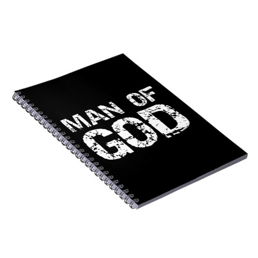 Carnet Citation chrétienne audacieuse pour hommes foi dir (Côté Droit)