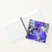 Carnet Citation Crocus Purple Fleurs (Intérieur)