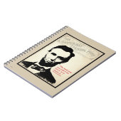 Carnet Citation d'Abe Lincoln (Côté gauche)