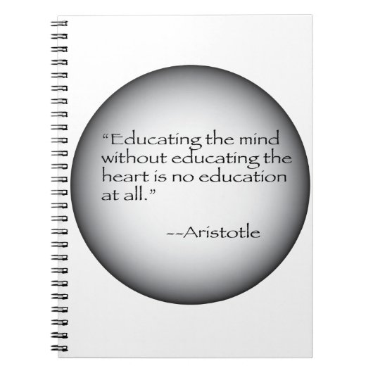 Carnet Citation d'Aristote (Devant)