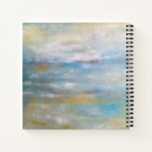 Carnet Citation d'art Abstrait sur la plage (Dos)