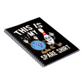 Carnet Citation de Bowling drôle C'est ma réserve (Côté Droit)