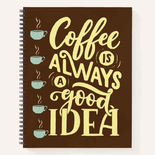 Carnet citation de café (Devant)