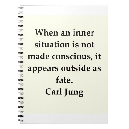Carnet citation de Carl Jung (Devant)