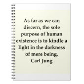 Carnet citation de Carl Jung (Devant)