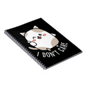 Carnet Citation de chat mignon drôle sarcastique pouce le (Côté Droit)
