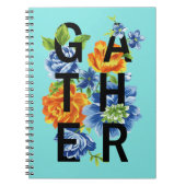 Carnet Citation de collecte de fleurs (Devant)