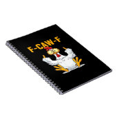 Carnet Citation de Coq Mème Classique (Côté Droit)
