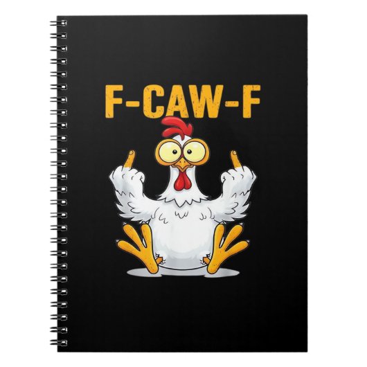 Carnet Citation de Coq Mème Classique (Devant)