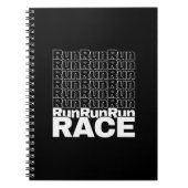 Carnet Citation de course en cours de course motivationne (Devant)