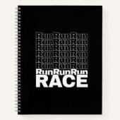 Carnet Citation de course en cours de course motivationne (Devant)