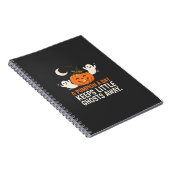 Carnet Citation de fantôme de citrouille pour Halloween D (Côté Droit)