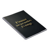 Carnet Citation de finance élégante (Côté Droit)