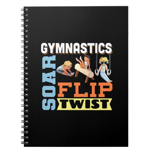 Carnet Citation de gymnastique masculine - S'envole Tourn (Devant)