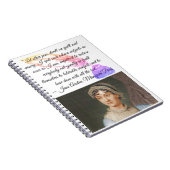 Carnet Citation de Jane Austen « Que d'autres plumes s'at (Côté Droit)