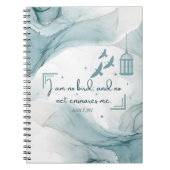 Carnet Citation de Jane Eyre - Je ne suis pas un oiseau (Devant)