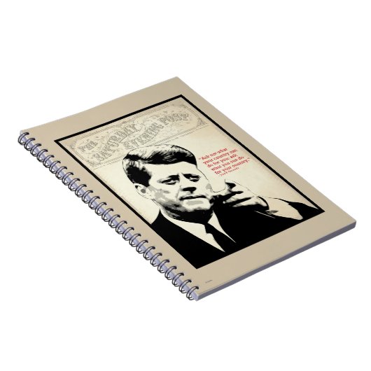 Carnet Citation de John F. Kennedy (Côté Droit)