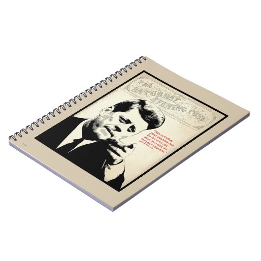 Carnet Citation de John F. Kennedy (Côté gauche)