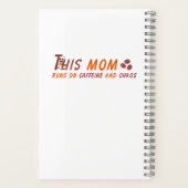 Carnet Citation de maman café amusant - Chaos caféine (Verso)