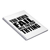 Carnet Citation de motivation pour réussir (Côté Droit)