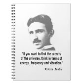 Carnet Citation De Nikola Tesla (Devant)