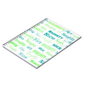 Carnet Citation de Noël Fun Naughty ou Nice (Côté gauche)